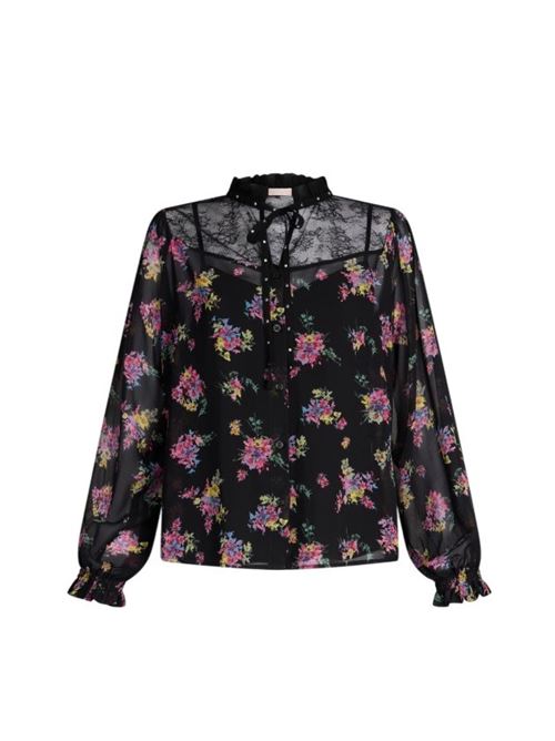 Camicia in georgette floreale Liu Jo | WA5252T4050.M9473